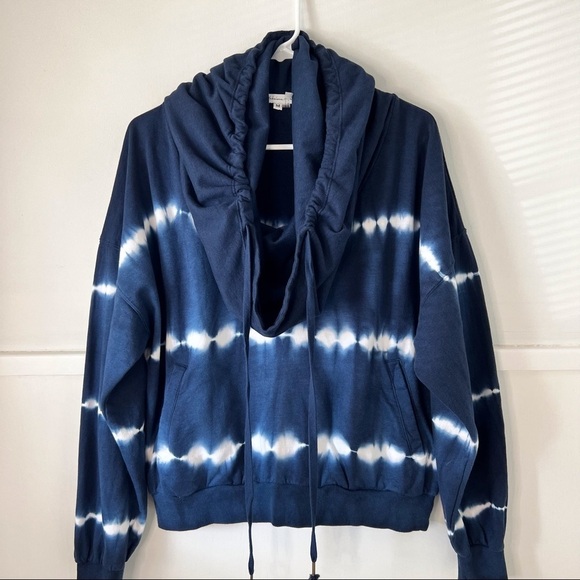 Young Fabulous & Broke Piper Tie Dye Cowl Neck Hooded Sweatshirt - Picture 13 of 16